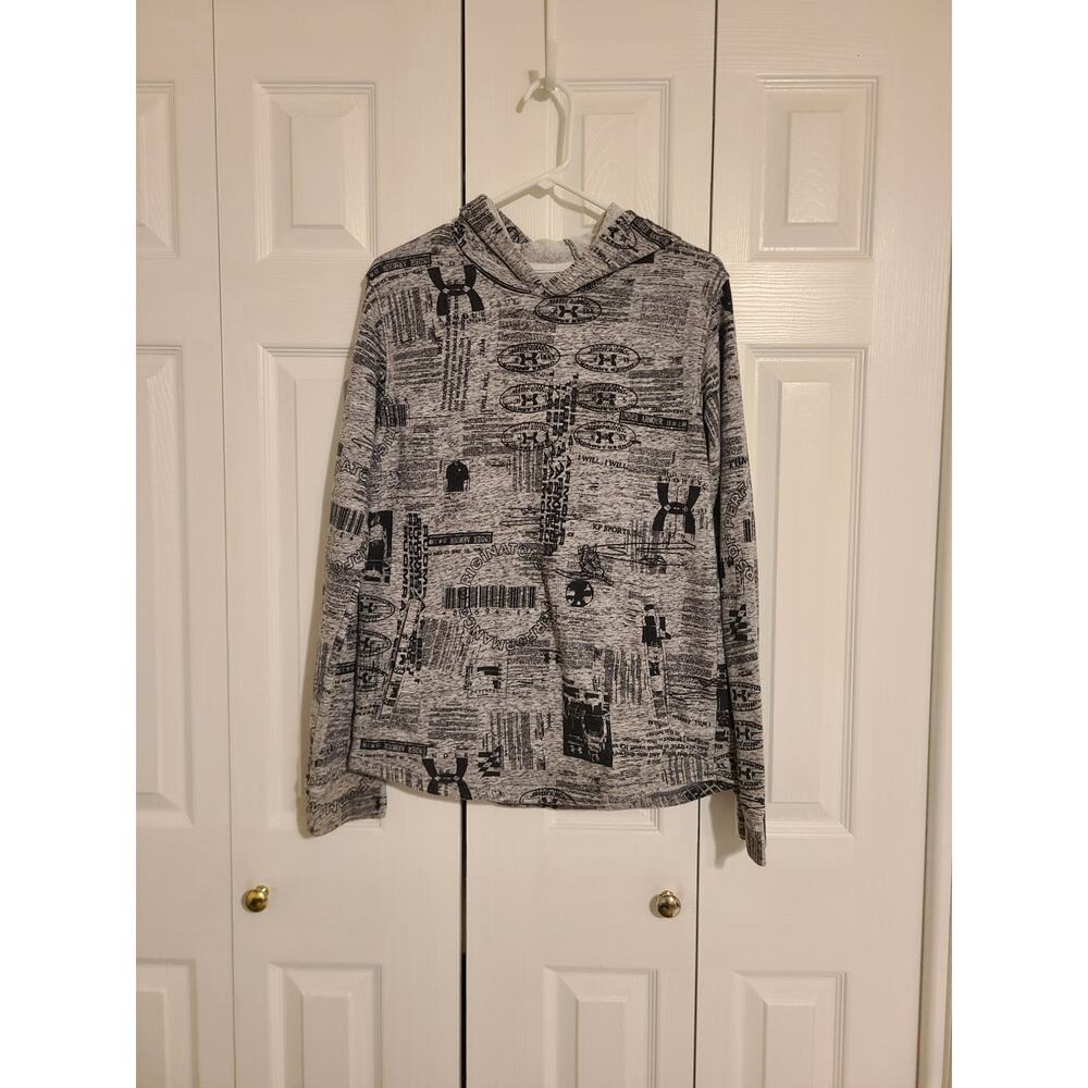 Under Armour xl boys grey hoodie